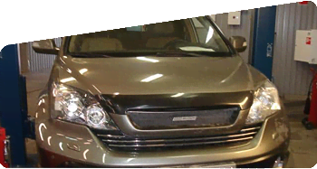 Кузовной ремонт и покраска автомобиля Хонда CRV после бокового удара