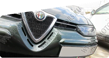 Alfa Romeo 156 ремонт бампера, окрас