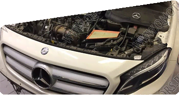 Ремонт системы охлаждения Mercedes-Benz GLA 200